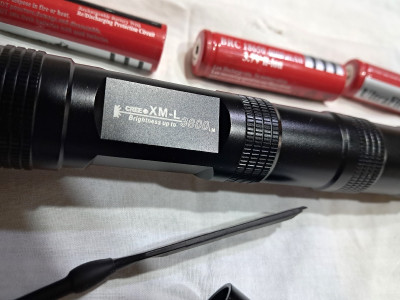 Linterna CREE XM-L 3.800 LM.