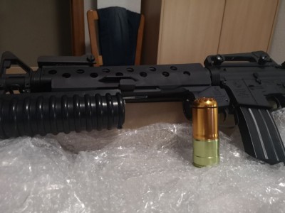 M16 con lanzagranadas M203 de G&P