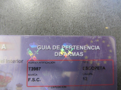 Magnífica Escopeta 12 Félix Sarasqueta Superpuesta