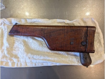 Mauser C96 7.63 Mauser con culatín y 2 peines originales