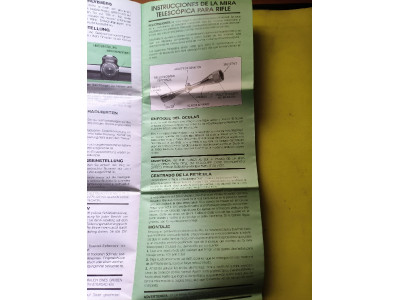 Mira telescópica Bushnell 4x16x50