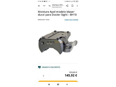 Montura Apel modelo Blaser