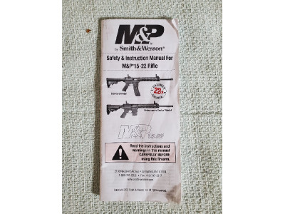 M&P 15-22 rifle semiautomática 22 LR