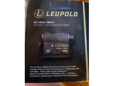 NUEVO A ESTRENO Telemetro Leupold RX 1600i TBR/W