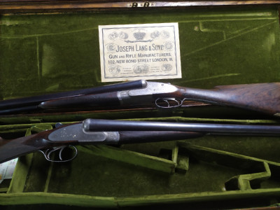 Pareja de escopetas  Inglesas Joseph Lang & Sons cal. 12