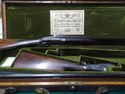 Pareja de escopetas Inglesas Joseph Lang & Sons cal. 12