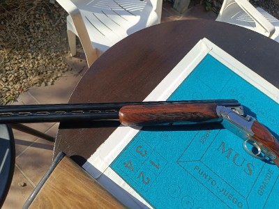 Perazzi mx8 ,blanca pulida