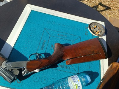 Perazzi mx8 ,blanca pulida
