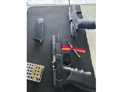 Pistola 9 mm pb marca Tanfoglio