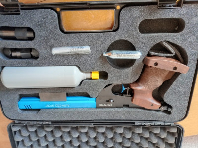 Pistola alfa proj co2