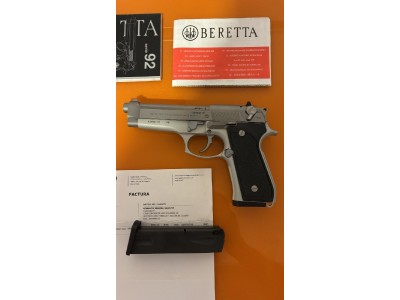PISTOLA BERETTA  F92 FS  INOX 9 MM