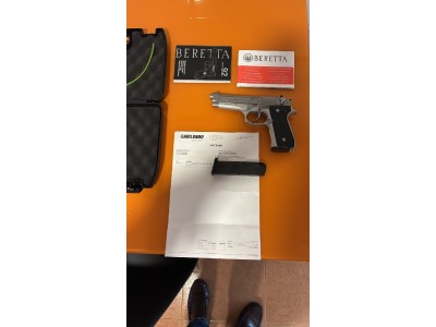 PISTOLA BERETTA  F92 FS  INOX 9 MM