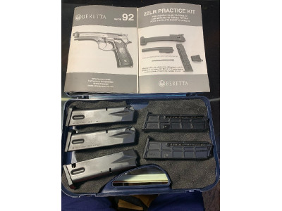 PISTOLA BERETTA SERIE 92 CROMADA 9MMPB