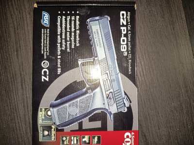 Pistola CZ P09 co2 4.5
