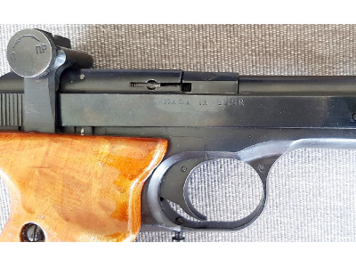 Pistola de competición. Marca rusa vostok