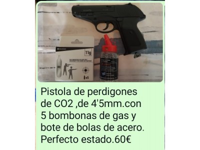 Pistola Gamo P-23,C02