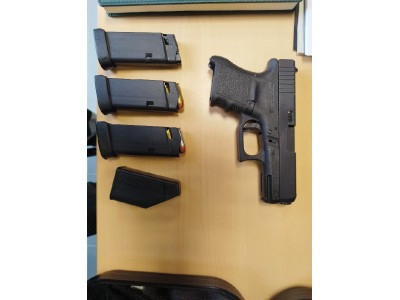 Pistola Glock mod 36 . Cal 45vACP