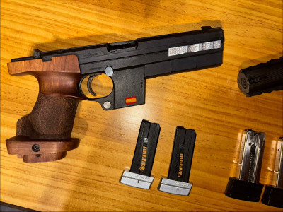 Pistola Hammerli 280 Competición Licencia F