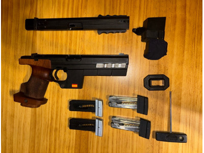 Pistola Hammerli 280 Competición Licencia F
