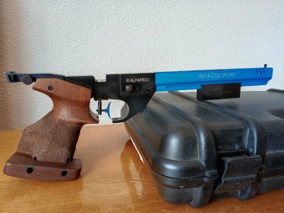 Pistola tiro olímpico co2