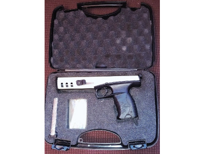 Pistola Walther P22 tiro olímpico
