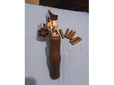 Revólver ASG Dan Wesson 715 - 2,5" Plata Co2 Plomo