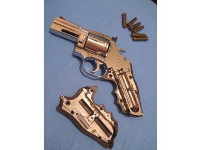 ASG Dan Wesson 715 - 2,5" Plata Co2 Plomo