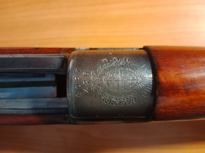 Rifle 7mm Mauser Uruguayo 1908