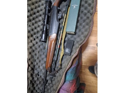 Rifle Benelli 300 con visor