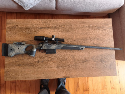 Rifle Bergara Willdernes thumbhole 300win