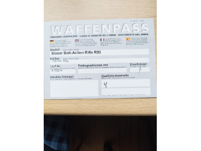 Rifle Blaser R93 Luxus + 3 cañones adicionales