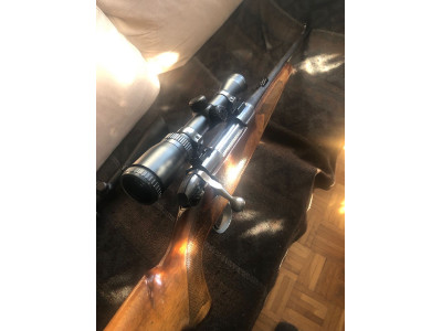 Rifle Bsa calibre 270win y dos visores con anillas apel.