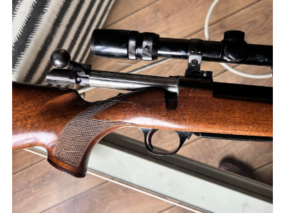RIFLE CERROJO FN y visor