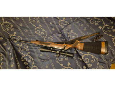 RIFLE CERROJO TITAN 6 CAL. 338 WM + MIRA NIKON PROSTAFF