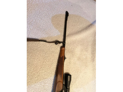 Rifle con visor equipo completo