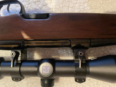 Rifle con visor impecable