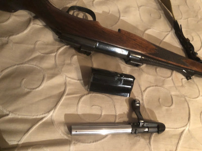 Rifle de cerrojo MANNLICHER cal. 3006 con visor Zeiss