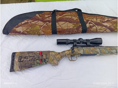Rifle de cerrojo Marca Savage calibre 30-06 muy cuidado