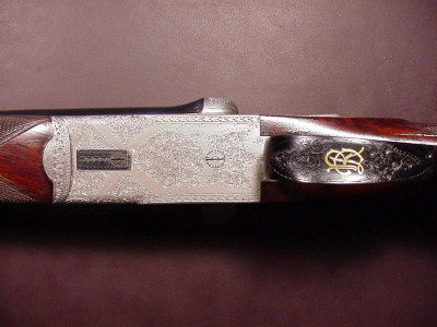 Rifle Express SxS de caza mayor, marca Anton Sodia