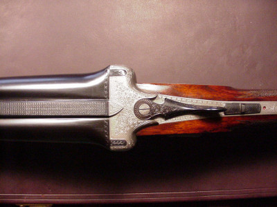 Rifle Express SxS de caza mayor, marca Anton Sodia