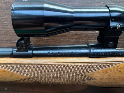 Rifle J.G. ANSCHUTZ calibre 22