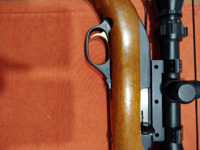 Rifle Marlin 600 del .22 con visor de 30mm y funda