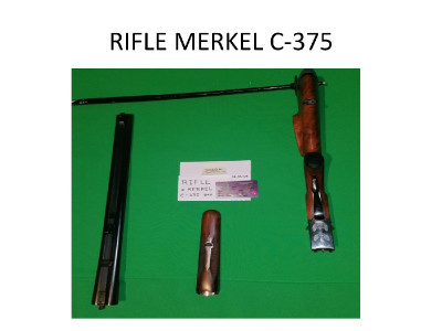 Rifle Merkel HxH calibre 375