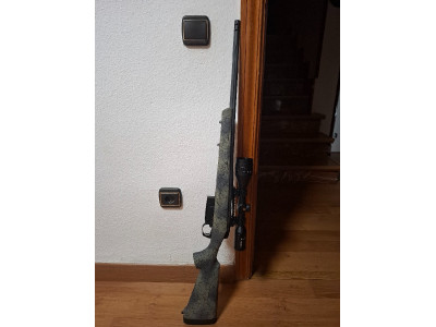 Rifle moderno bergara 6.5 prc solo 4 disparos
