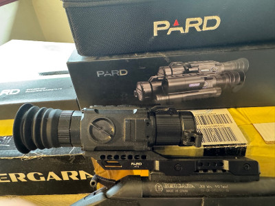 Rifle Monotiro Bergara BA13 con visor nocturno pard