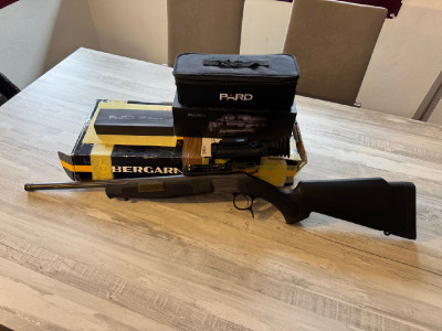 Rifle Monotiro Bergara BA13 con Visor Nocturno Pard