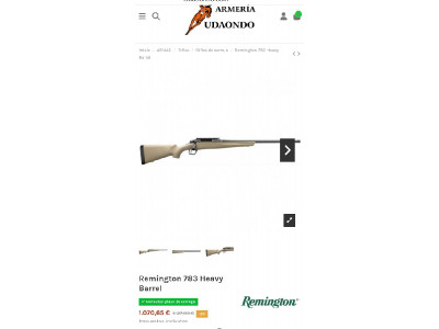 Rifle Regminton 783 308 Win