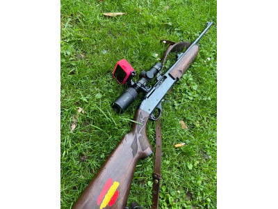 Rifle remigton 7400 con bases apel y visor avistar