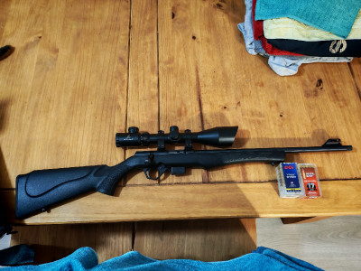 Rifle Rossi 17 HMR con rosca