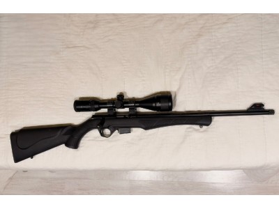 Rifle Rossi cbc 17hmr con visor nocturno aclopable